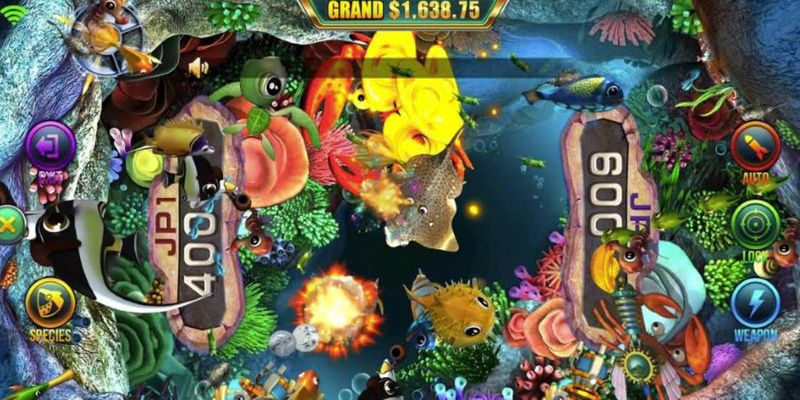 Giao diện game bắn cá kubet cực nét
