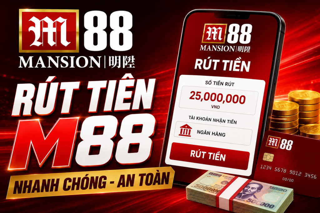 Chi tiết cách rút tiền M88 nhanh an toàn