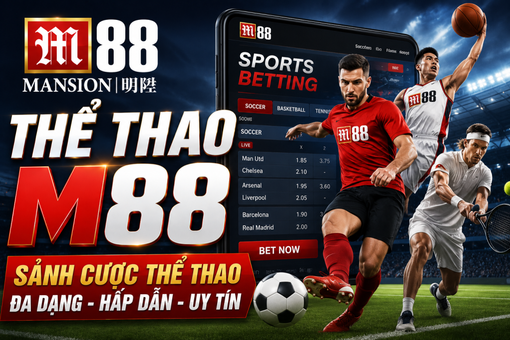 Giới thiệu sảnh cược thể thao m88 đẳng cấp
