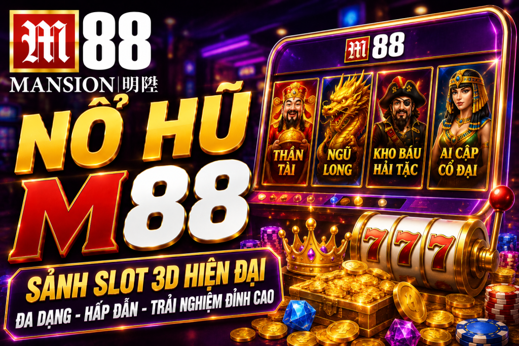 Sảnh nổ hũ m88 hiện đại